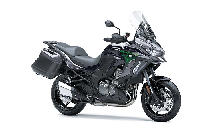 2022 Kawasaki VERSYS 1000 LT SE Metallic Graphite Gray / Metallic Diablo Black / Metallic Flat Spark Black
