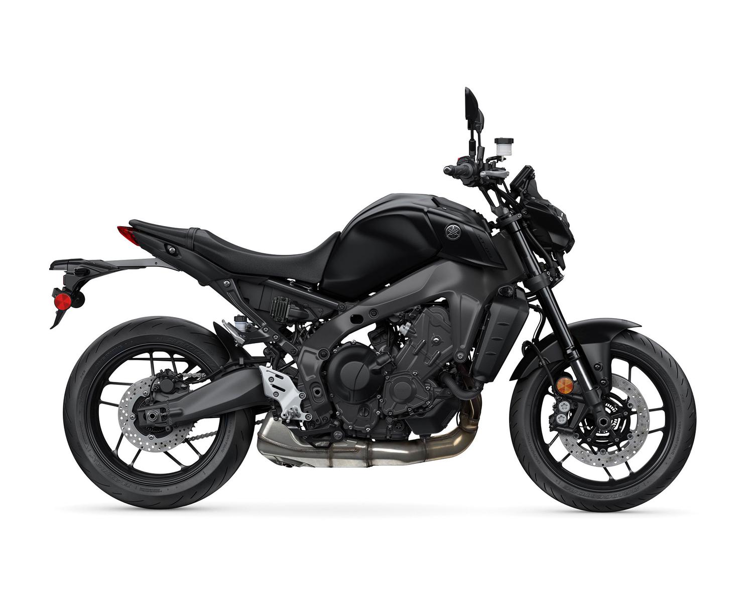 yamaha mt 09 matte raven black