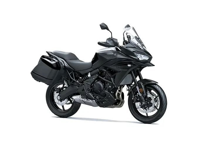 2022 Kawasaki VERSYS 650 LT Metallic Spark Black / Metallic Flat Spark Black