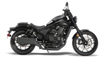 Honda Rebel 1100 Noir Poudre À Canon Métallisé 2022