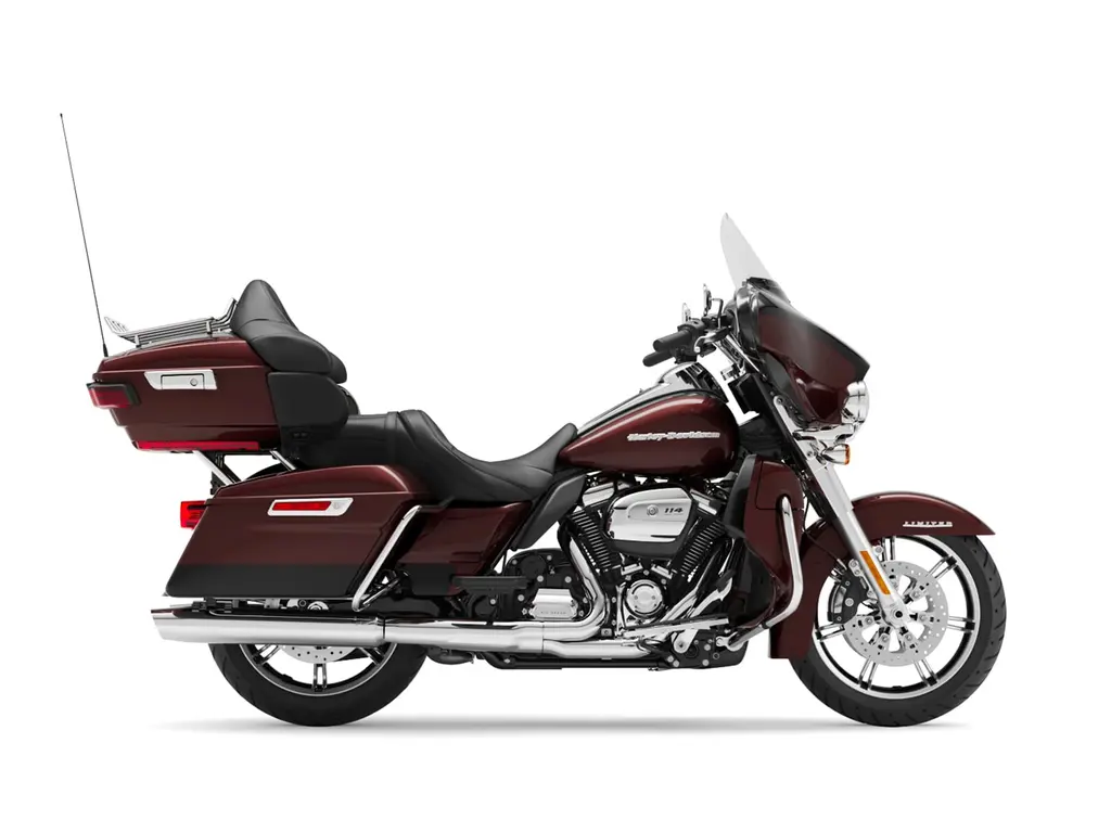 2022 Harley-Davidson Ultra Limited Midnight Crimson/Vivid Black (Chrome Finish)