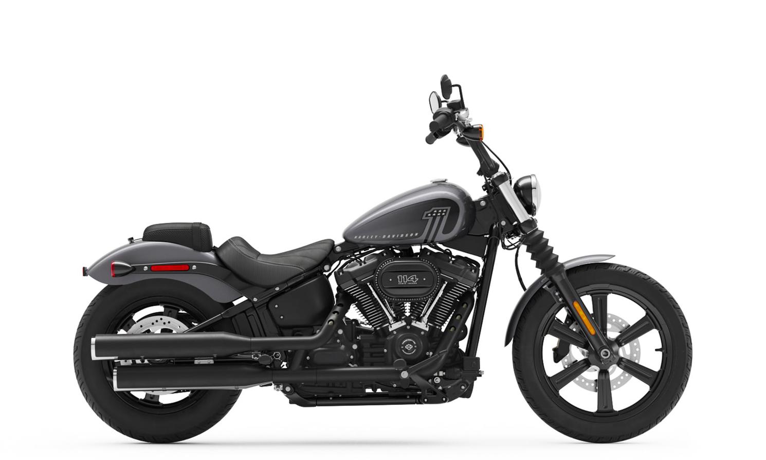 Harley-Davidson Street Bob™ 114 Gauntlet Gray Metallic 2022