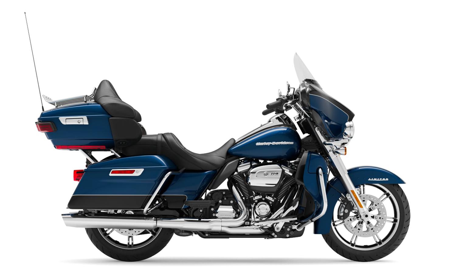 Harley-Davidson Ultra Limited Reef Blue/Vivid Black (Chrome Finish) 2022