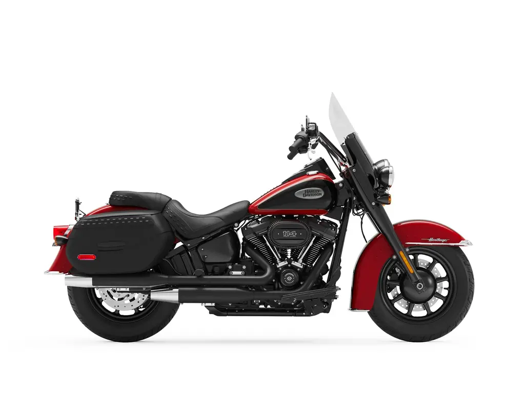 2022 Harley-Davidson Heritage Classic Redline Red/Vivid Black (Black Finish w/ Cast Wheels)