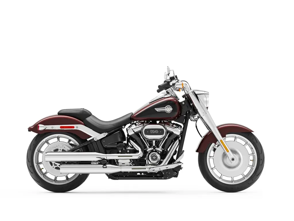 Harley-Davidson Fat Boy™ 114 Midnight Crimson/Vivid Black 2022