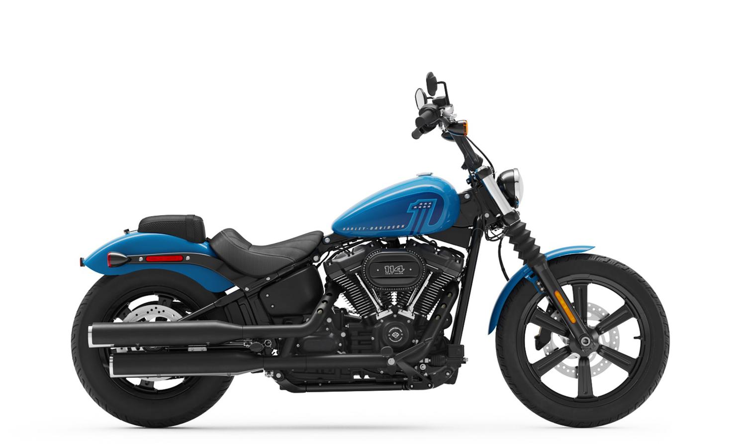 Harley-Davidson Street Bob™ 114 Fastback Blue 2022