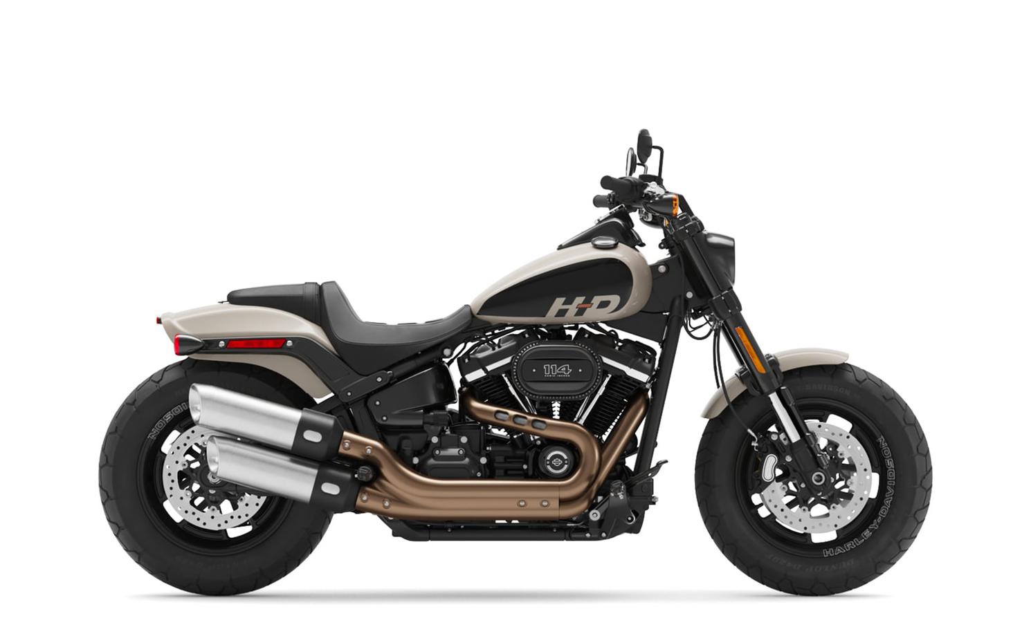 2022 Harley-Davidson Fat Bob™ 114 White Sand Pearl