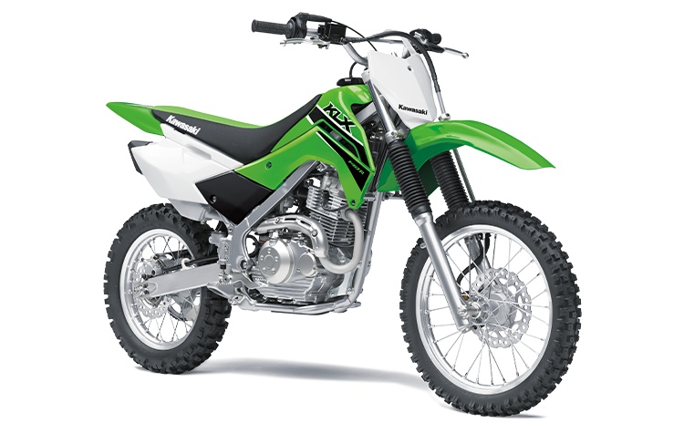 2023 Kawasaki KLX140R Lime Green