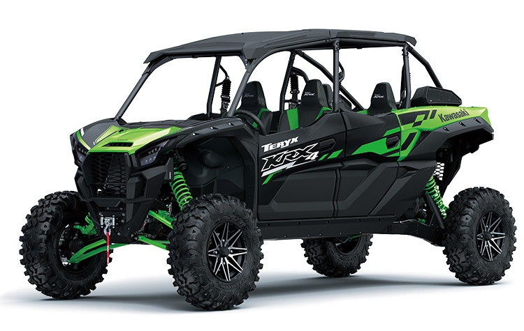 2023 Kawasaki TERYX KRX4 1000 SE Lime Green / Metallic Onyx Black