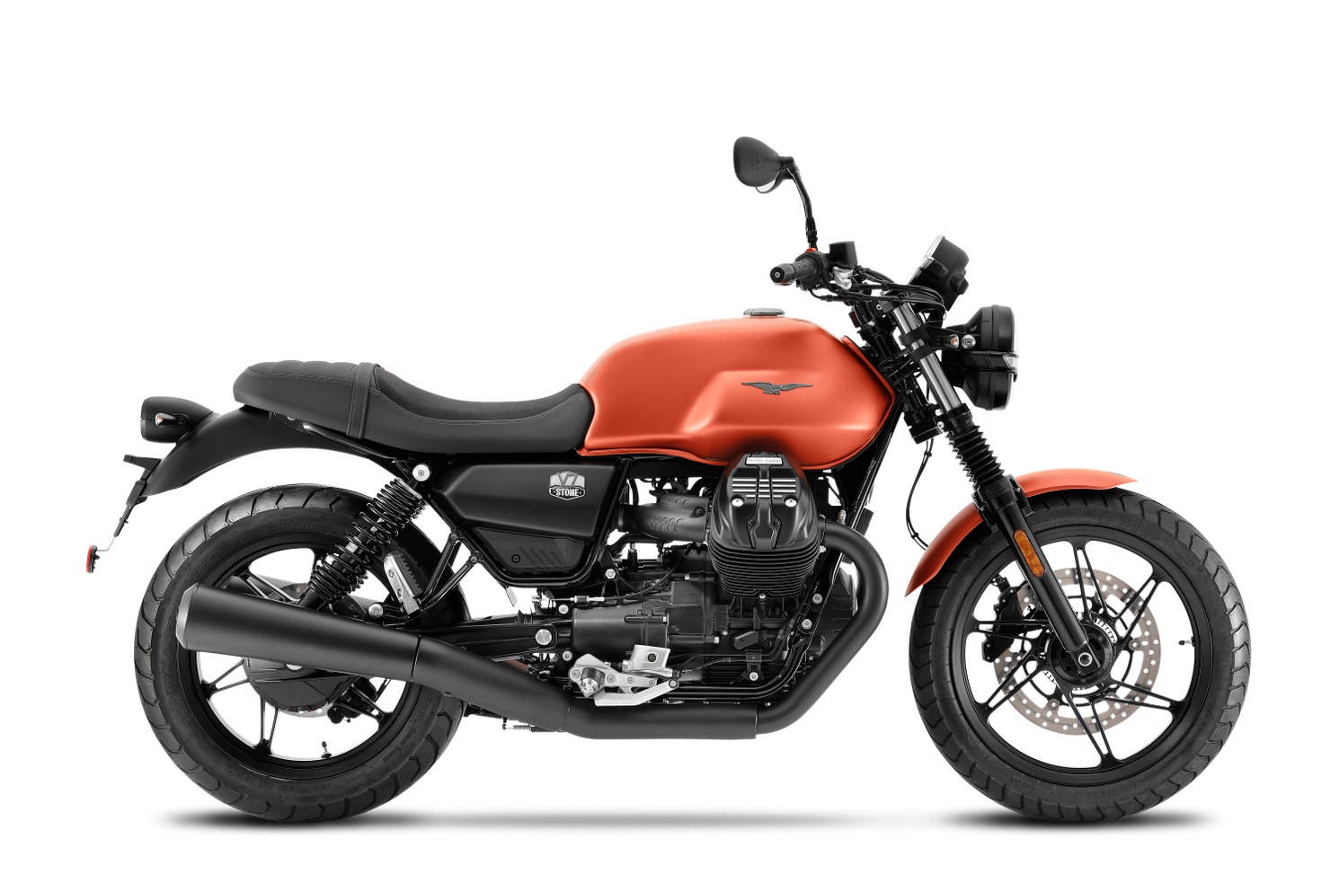 Moto Guzzi V7 Stone E5 Arancione Rame 2022