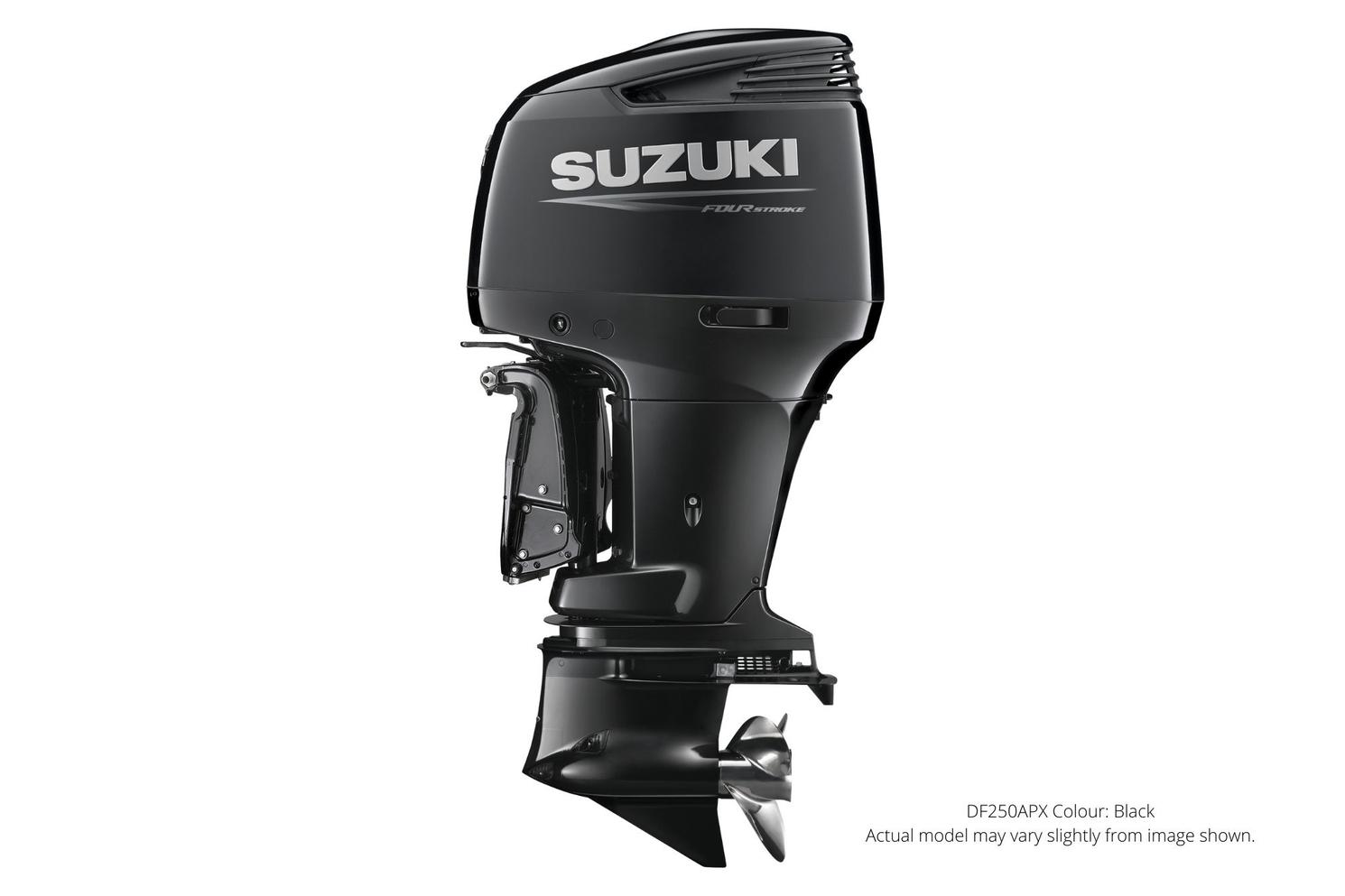 Suzuki DF250AP Noir Électrique, 30" Longueur de l’arbre Suzuki Select Rotation 
