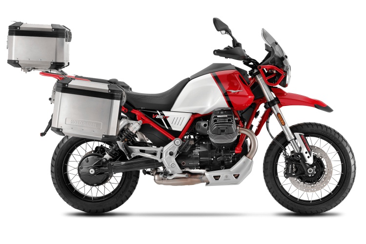 Moto Guzzi V85 TT Adventure E5 Rosso Uluru 2022