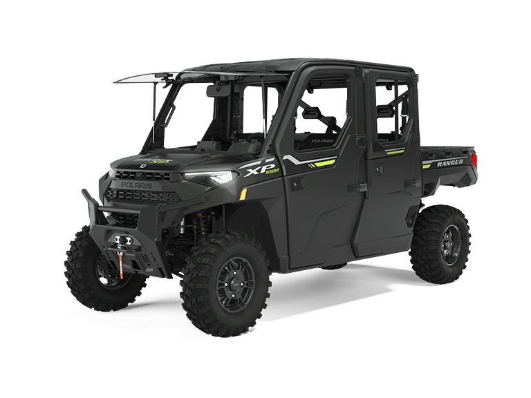 2023 Polaris RANGER CREW XP 1000 NorthStar Edition RANGER CREW XP 1000 NorthStar Edition Ultimate Super Graphite With Lifted Lime Accents - Ride Command Package alt