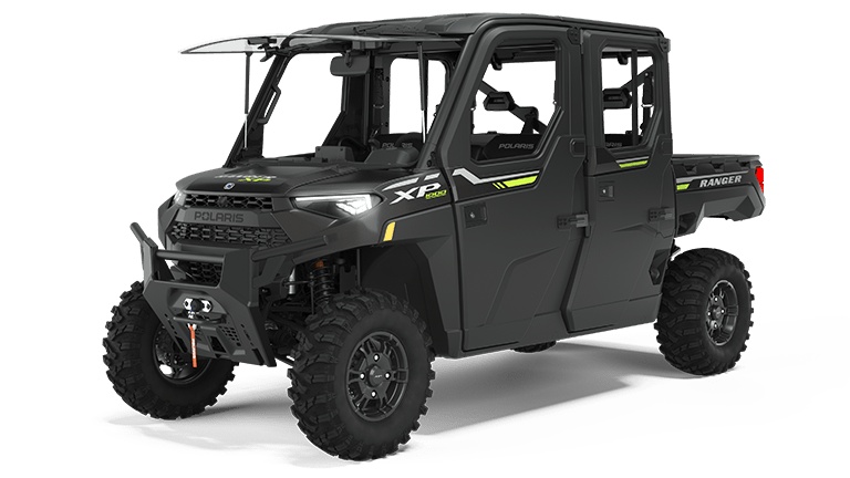 Polaris RANGER CREW XP 1000 NorthStar Edition Ultimate Super Graphite With Lifted Lime Accents – Ride Command Package 2023