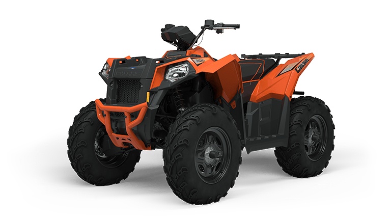 2023 Polaris Scrambler 850 Orange Burst
