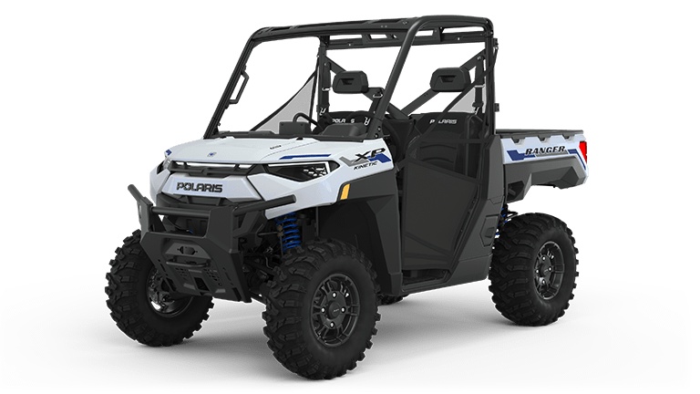 Front 3/4 view of the POLARIS RANGER XP KINETIC side-by-side.