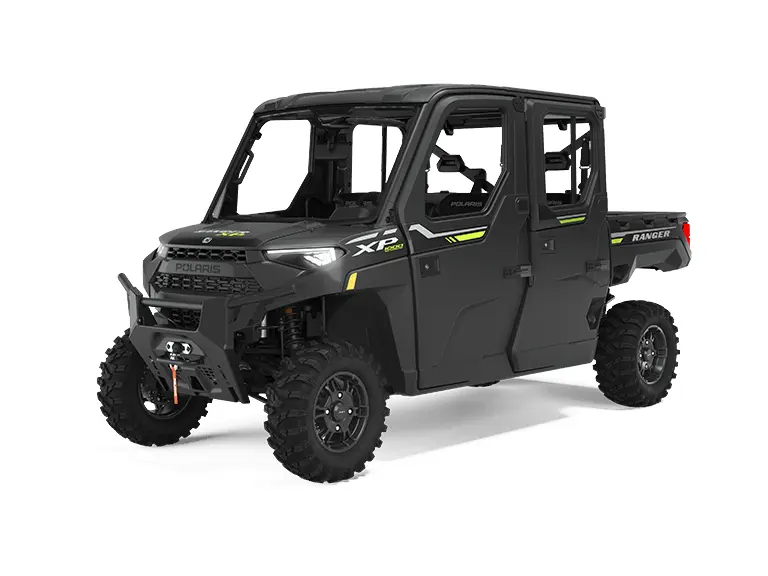 2023 Polaris RANGER CREW XP 1000 NorthStar Edition Premium Super Graphite With Lifted Lime Accents