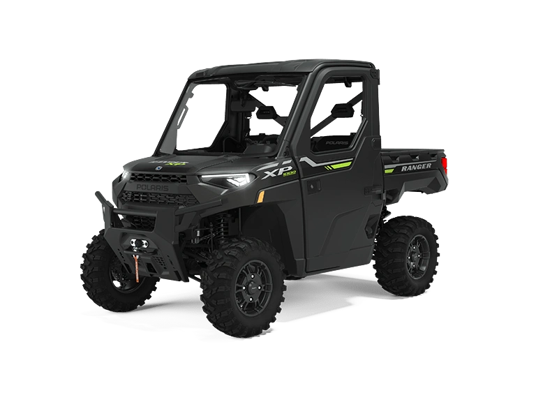 2023 Polaris RANGER XP 1000 RANGER XP 1000 NorthStar Edition Premium Super Graphite With Lifted Lime Accents alt