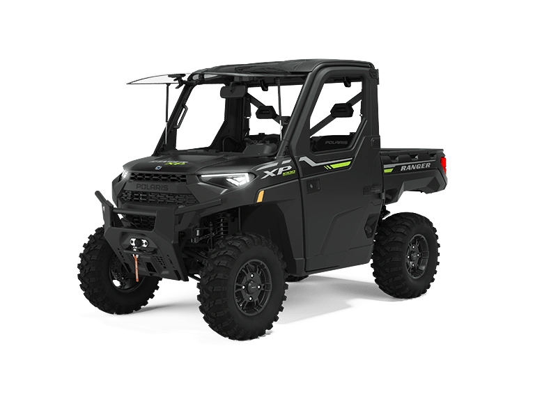 2023 Polaris RANGER XP 1000 RANGER XP 1000 NorthStar Edition Ultimate Super Graphite With Lifted Lime Accents alt