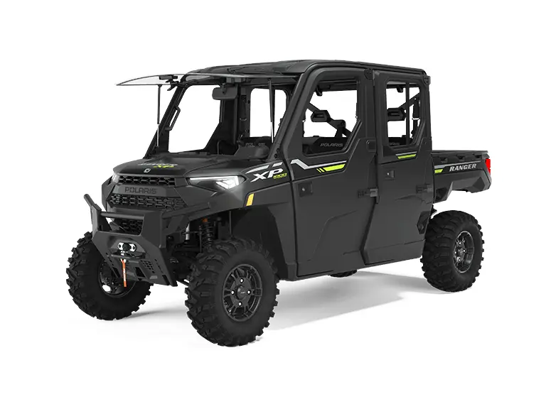 2023 Polaris RANGER CREW XP 1000 NorthStar Edition Ultimate Super Graphite With Lifted Lime Accents