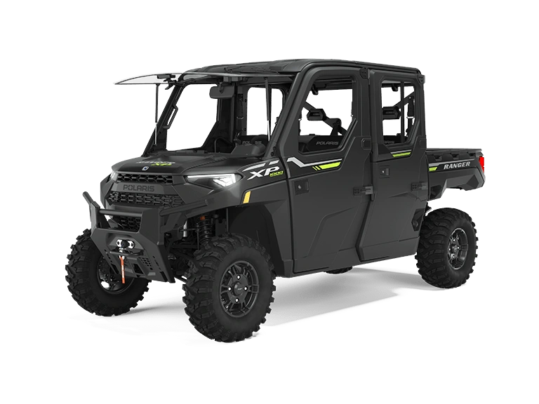 2023 Polaris RANGER CREW XP 1000 NorthStar Edition RANGER CREW XP 1000 NorthStar Edition Ultimate Super Graphite With Lifted Lime Accents alt