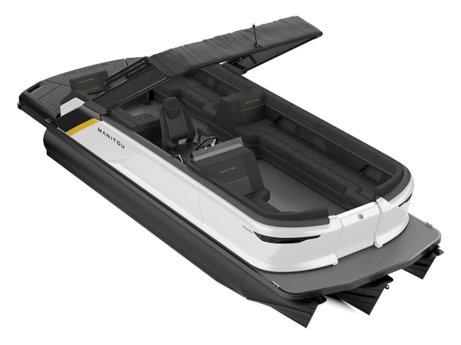 2023 Manitou Explore Explore 22 Max Bench Carbon / Great White alt