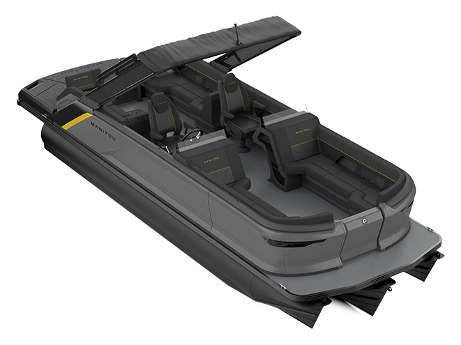2023 Manitou Explore Explore 24 Max Navigator With Trifold Bench Carbon alt
