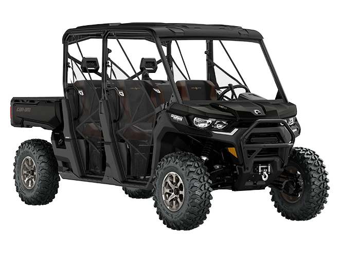 2023 Can-Am Defender Defender MAX LONE STAR Night Black HD10 alt