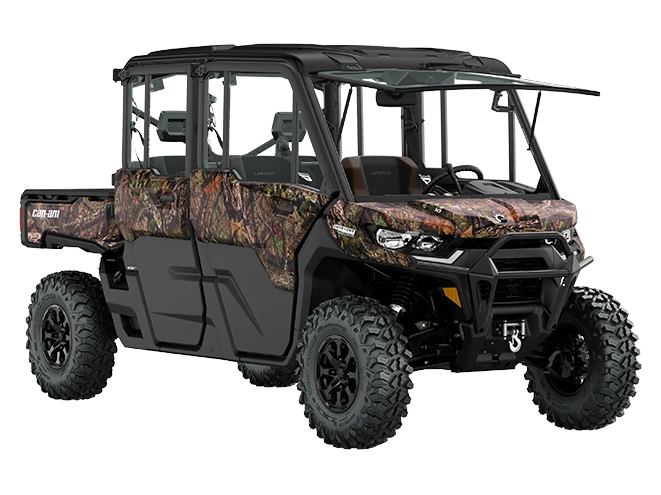 2023 Can-Am Defender Defender MAX Limited Mossy Oak Break-up Country Camo HD10 alt