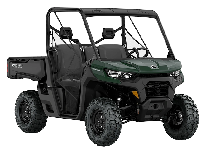 2023 Can-Am Defender Defender Tundra Green HD9 alt