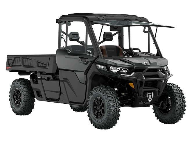 2023 Can-Am Defender Defender PRO Limited Stone Gray HD10 alt