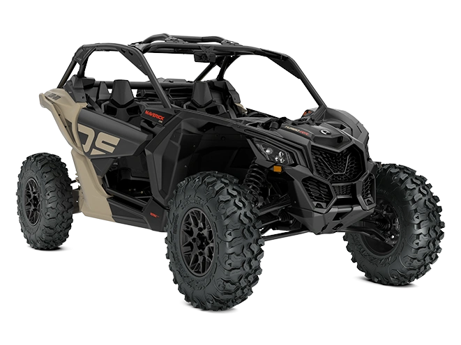 2023 Can-Am Maverick X3 Maverick X3 DS Turbo RR Desert Tan/Carbon Black alt