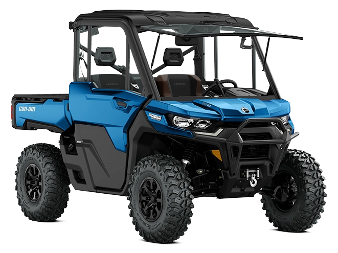 2023 Can-Am Defender Defender Limited Oxford Blue HD10 alt
