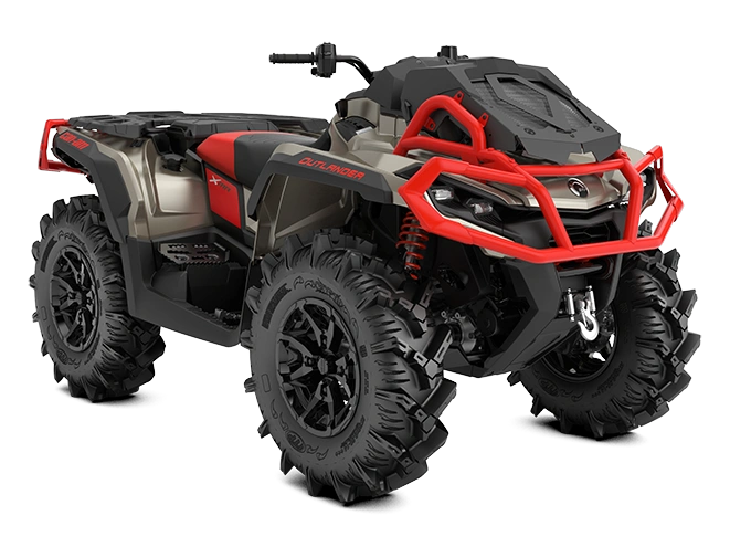 2023 Can-Am Outlander Outlander X MR 1000R Liquid Titanium/Can-Am Red alt