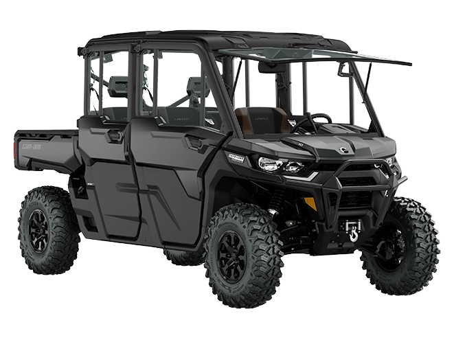 2023 Can-Am Defender Defender MAX Limited Stone Gray HD10 alt
