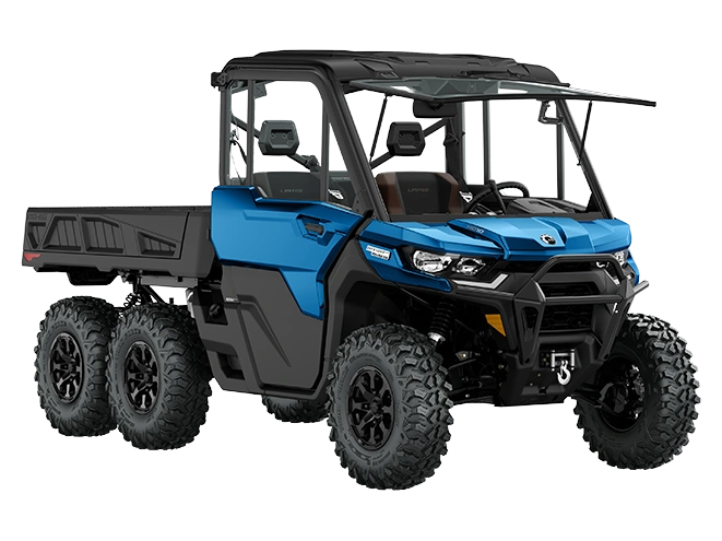 2023 Can-Am Defender Defender 6X6 Limited Oxford Blue HD10 alt