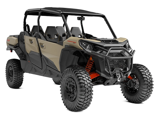 2023 Can-Am Commander Commander MAX XT-P Desert Tan/Carbon Black 1000R alt
