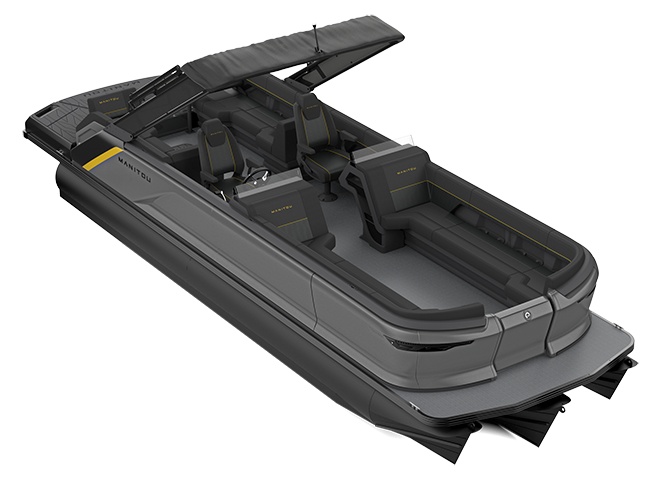 2023 Manitou Explore 26 Max Navigator With Trifold Bench Carbon