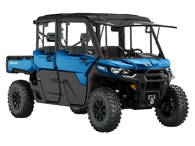 2023 Can-Am Defender Defender MAX Limited Oxford Blue HD10 alt