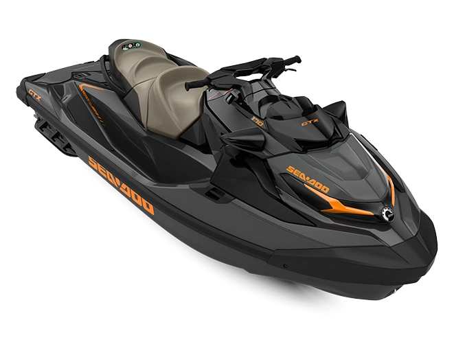 2023 Sea-Doo GTX GTX 170 Eclipse Black/Orange Crush alt