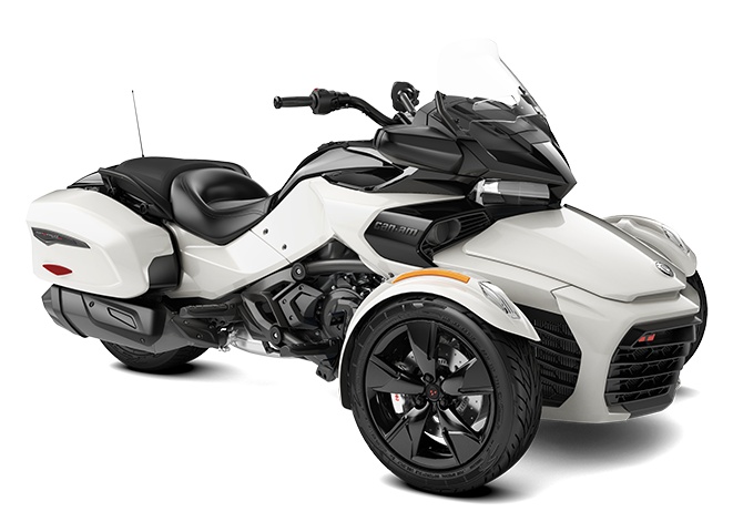 2023 Can-Am Spyder F3-T Pearl White