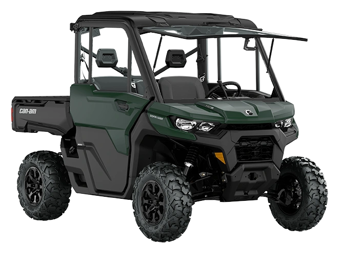 2023 Can-Am Defender Defender DPS CAB Tundra Green HD9 alt