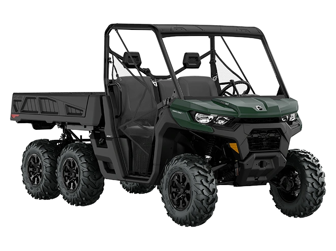 2023 Can-Am Defender Defender 6X6 DPS Tundra Green HD10 alt