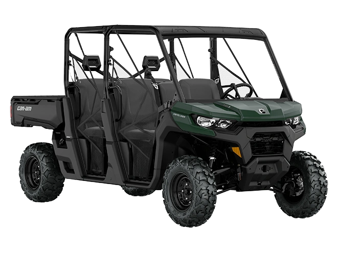 2023 Can-Am Defender Defender MAX Tundra Green HD7 alt