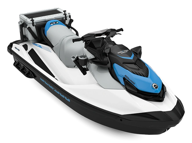 2023 Sea-Doo FishPro Scout FishPro Scout 130 White/Gulfstream Blue alt