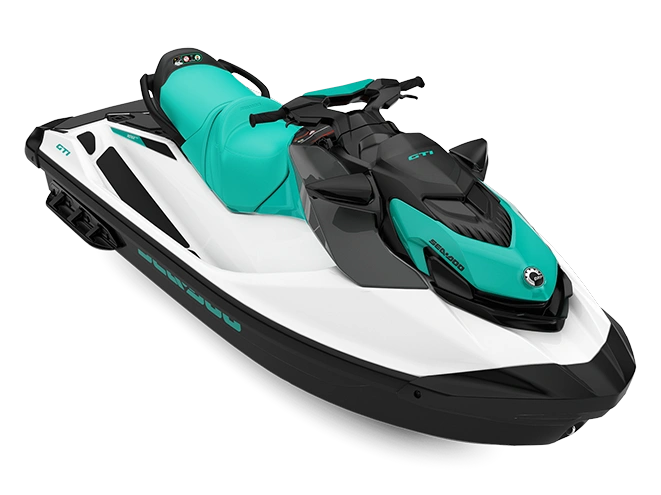 2023 Sea-Doo GTI GTI 130 White/Reef Blue alt