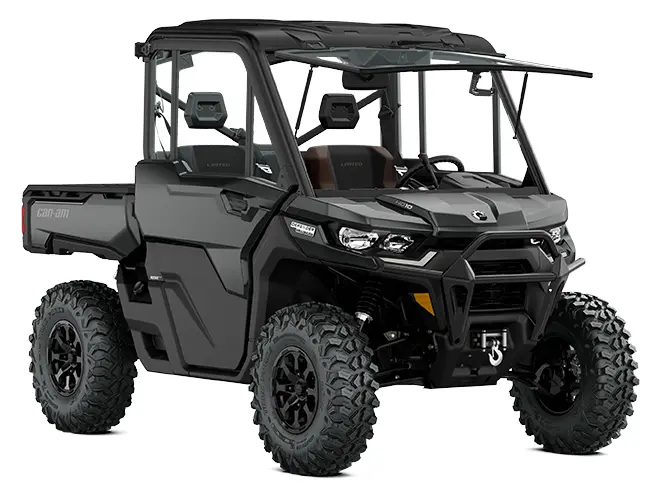 2023 Can-Am Defender Limited HD10 Stone Gray