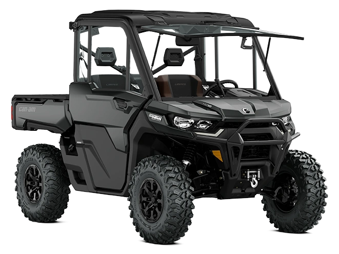 2023 Can-Am Defender Defender Limited Stone Gray HD10 alt