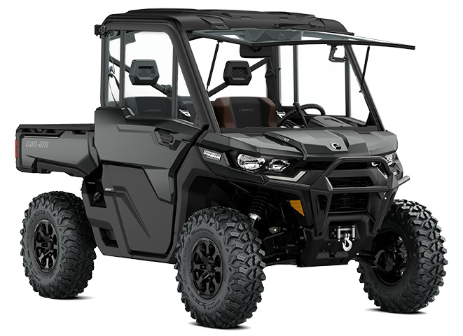 Can-Am Defender Limited HD10 Gris Pierre 2023