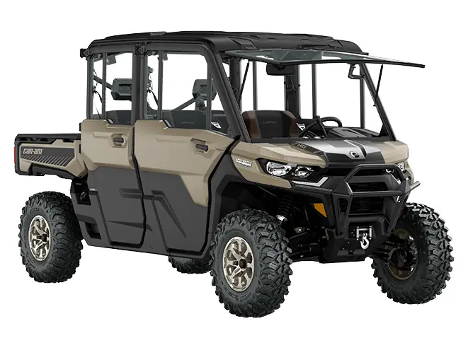2023 Can-Am Defender MAX Limited HD10 Desert Tan & Timeless Black